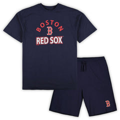 Boston Red Sox Profile Big & Tall T-Shirt & Shorts Combo Set | MLB Sale