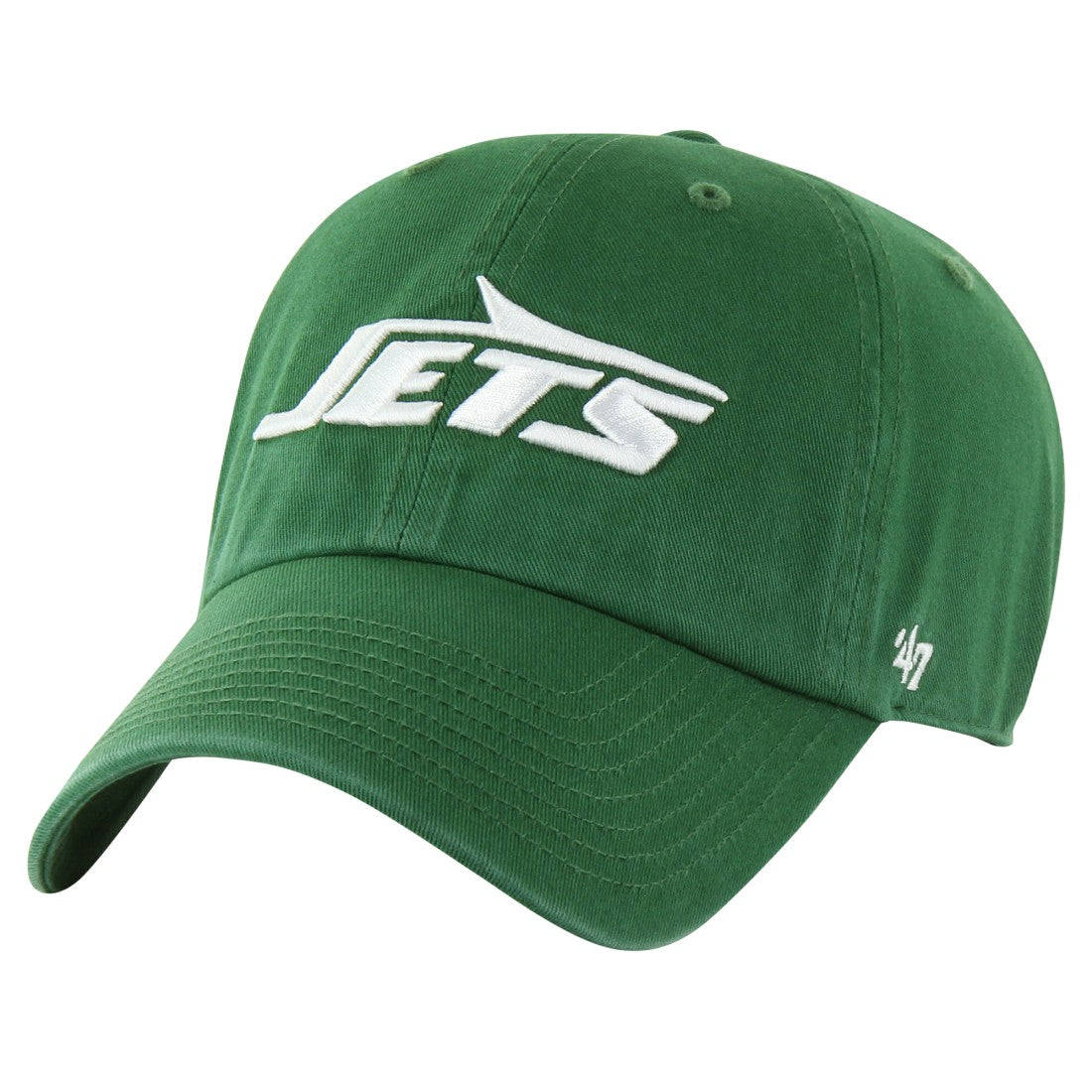 New York Jets 47 brand '47 Youth Logo Clean Up Adjustable Hat