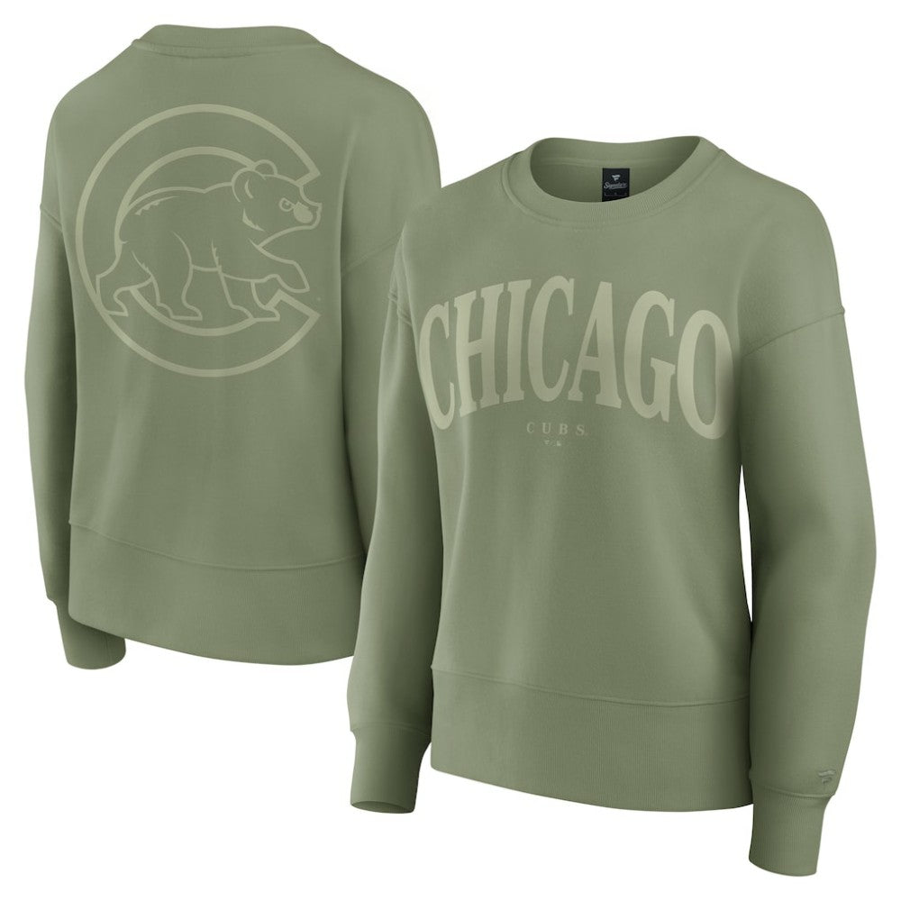 Chicago Cubs Fanatics Women's Elements Flow Pullover Sweatshirt | MLB Sale