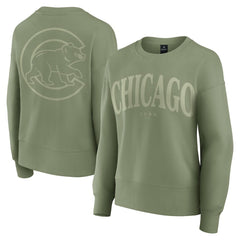 Chicago Cubs Fanatics Women's Elements Flow Pullover Sweatshirt | MLB Sale