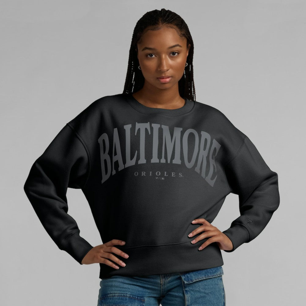 Baltimore Orioles Fanatics Women's Elements Flow Pullover Sweatshirt | MLB Shop