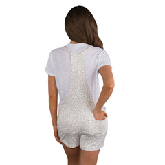 Chicago Cubs Concepts Sport Women's Montana Hacci Knit Romper Overalls | MLB Outlet