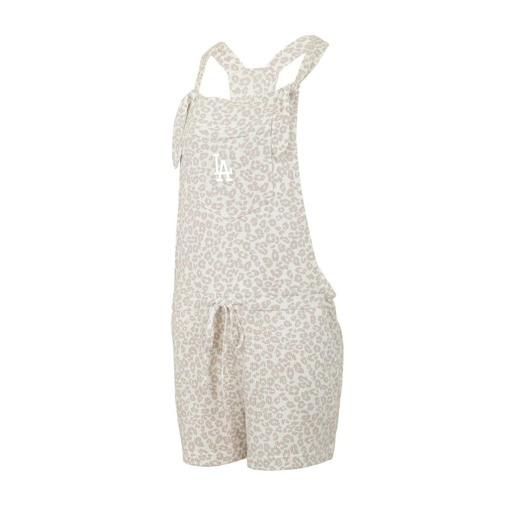Los Angeles Dodgers Concepts Sport Women's Montana Hacci Knit Romper Overalls | MLB Near me