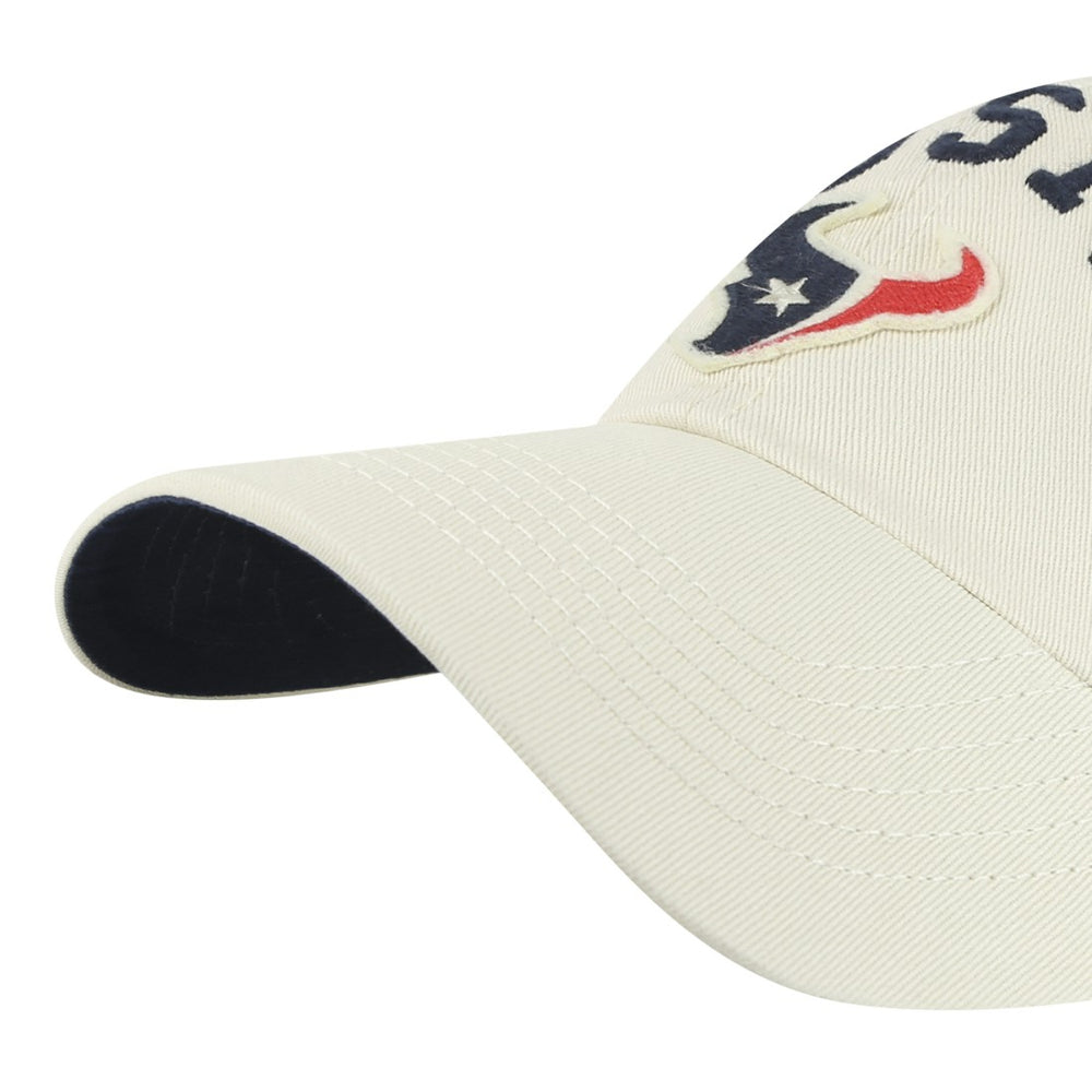 Houston Texans 47 brand '47 Clubhouse Faber Clean Up Adjustable Hat
