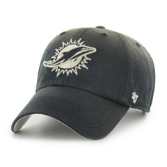 Miami Dolphins 47 brand '47 Dusted Relaxed Clean Up Adjustable Hat