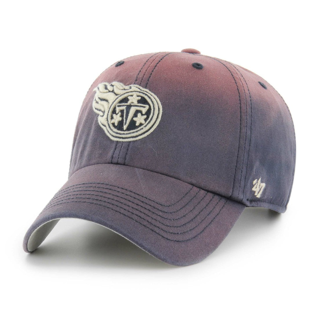 Tennessee Titans 47 brand '47 Dusted Relaxed Clean Up Adjustable Hat