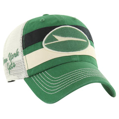 New York Jets 47 brand '47 Clubhouse Boon Clean-Up Trucker Adjustable Hat