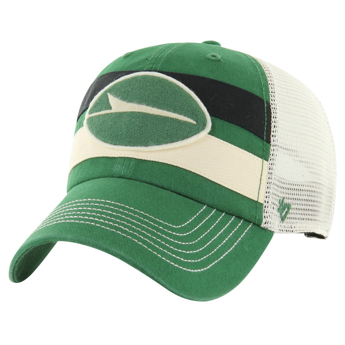New York Jets 47 brand '47 Clubhouse Boon Clean-Up Trucker Adjustable Hat