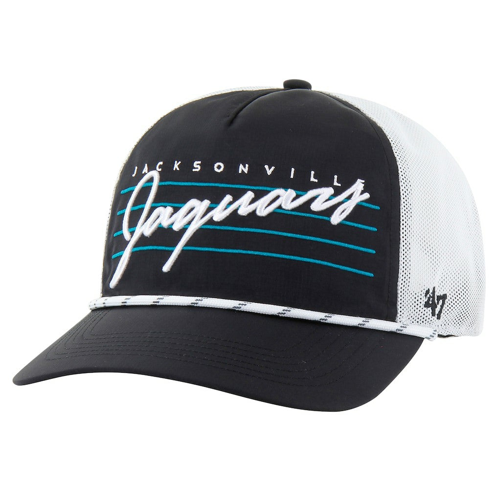 Jacksonville Jaguars 47 brand '47 Downburst Relaxed Hitch Trucker Adjustable Hat