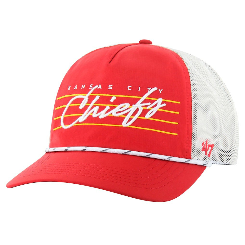 Kansas City Chiefs 47 brand '47 Downburst Relaxed Hitch Trucker Adjustable Hat