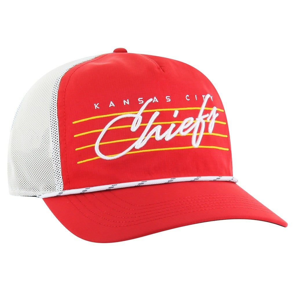 Kansas City Chiefs 47 brand '47 Downburst Relaxed Hitch Trucker Adjustable Hat