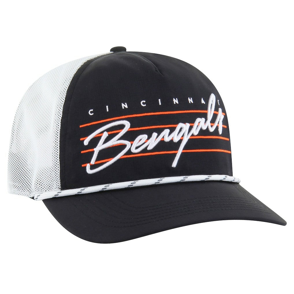 Cincinnati Bengals 47 brand '47 Downburst Relaxed Hitch Trucker Adjustable Hat