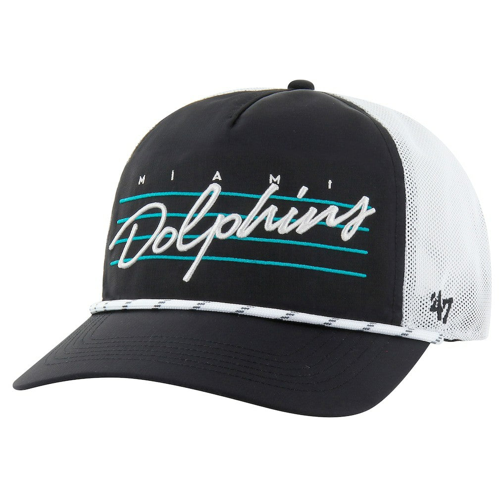 Miami Dolphins 47 brand '47 Downburst Relaxed Hitch Trucker Adjustable Hat