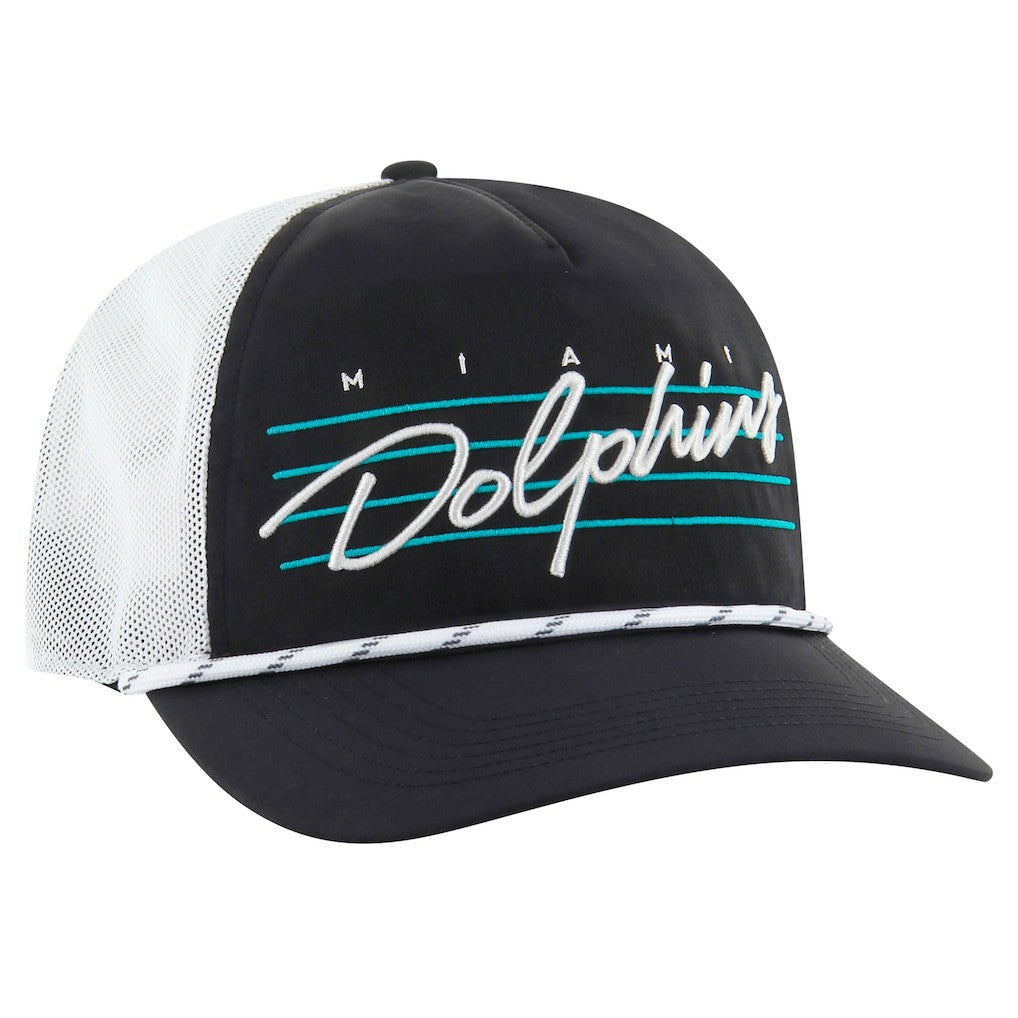 Miami Dolphins 47 brand '47 Downburst Relaxed Hitch Trucker Adjustable Hat