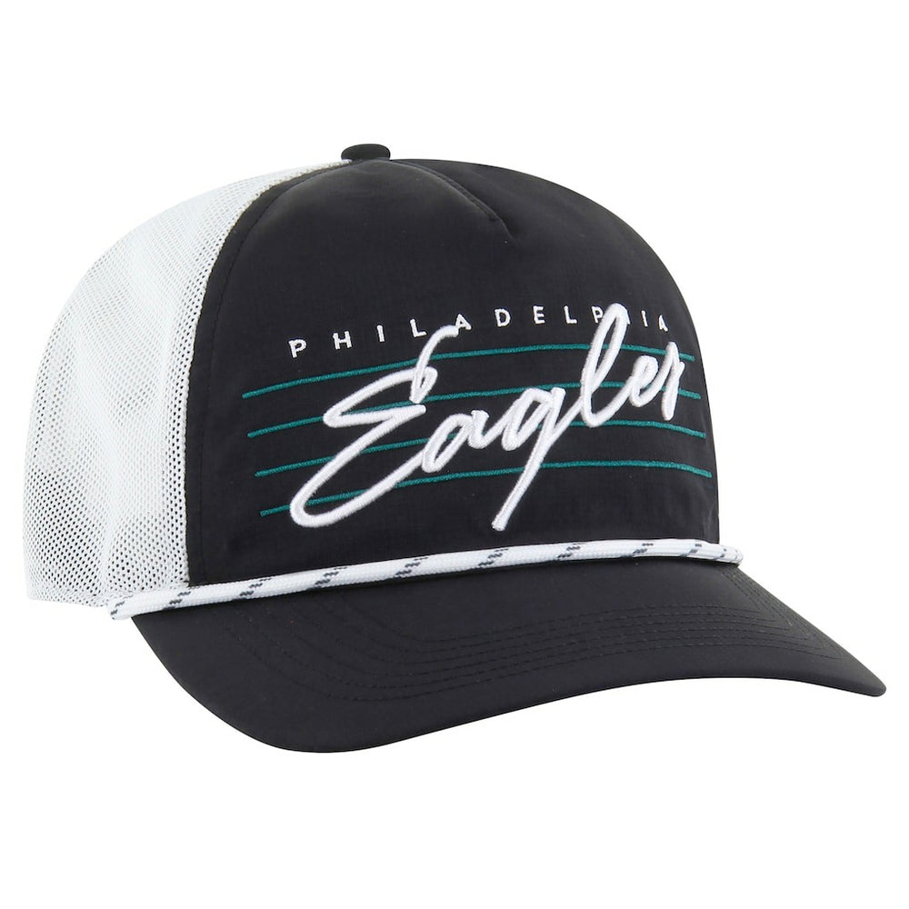 Philadelphia Eagles 47 brand '47 Downburst Relaxed Hitch Trucker Adjustable Hat