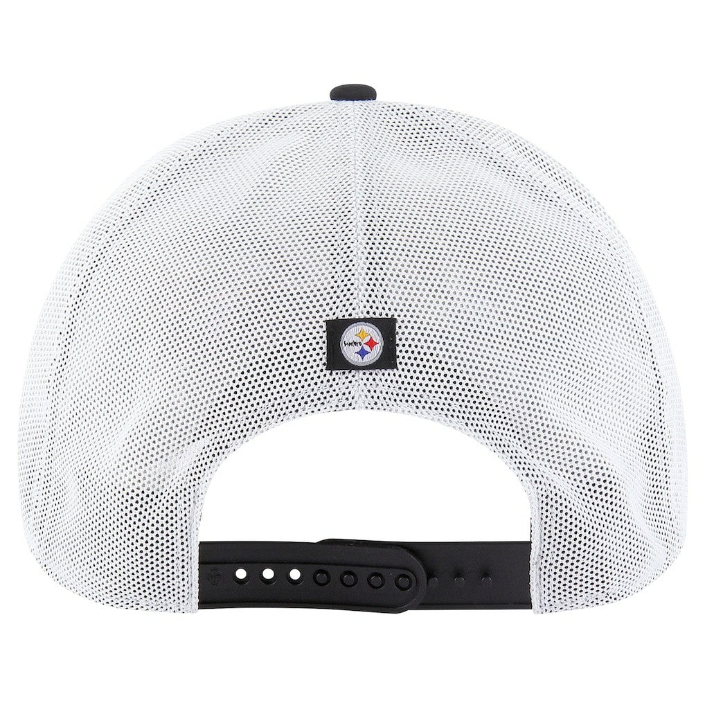 Pittsburgh Steelers 47 brand '47 Downburst Relaxed Hitch Trucker Adjustable Hat