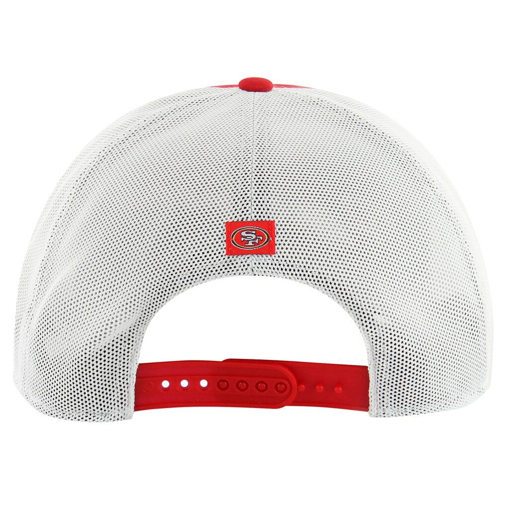 San Francisco 49ers 47 brand '47 Downburst Relaxed Hitch Trucker Adjustable Hat