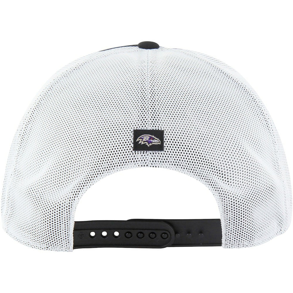 Baltimore Ravens 47 brand '47 Downburst Relaxed Hitch Trucker Adjustable Hat