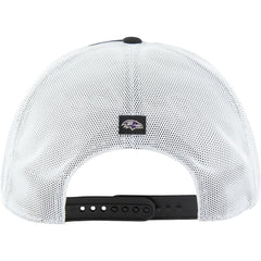 Baltimore Ravens 47 brand '47 Downburst Relaxed Hitch Trucker Adjustable Hat