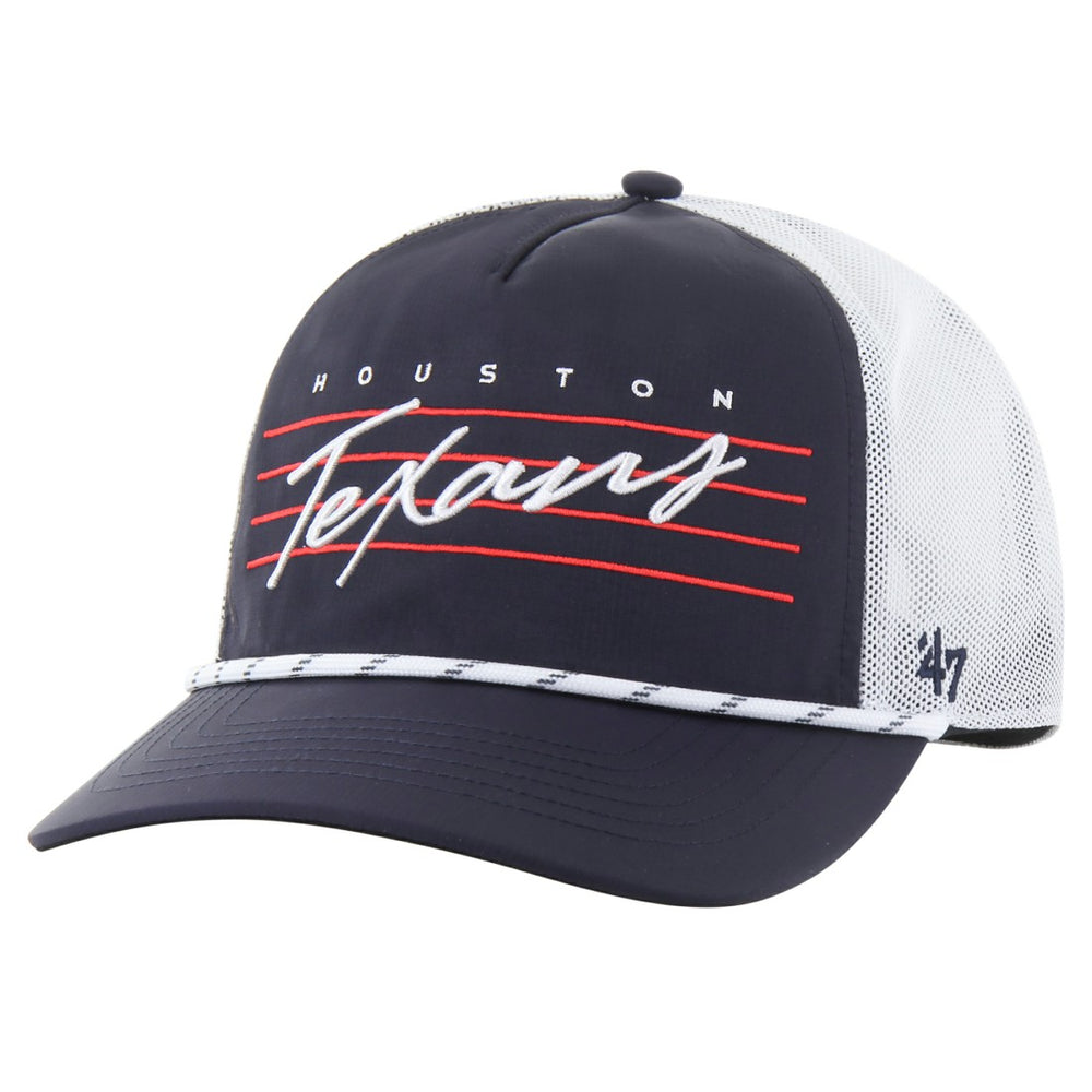 Houston Texans 47 brand '47 Downburst Relaxed Hitch Trucker Adjustable Hat