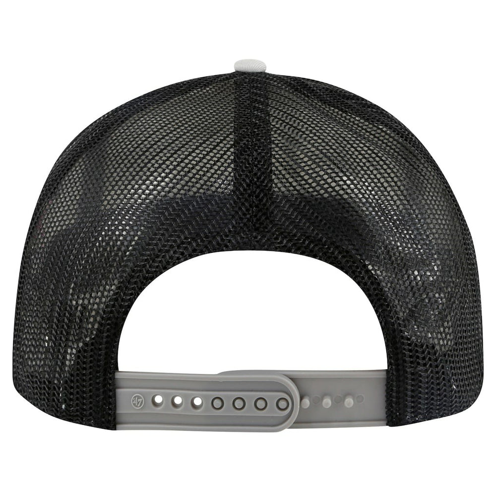 Las Vegas Raiders 47 brand '47 Stack Line Hitch Trucker Adjustable Hat