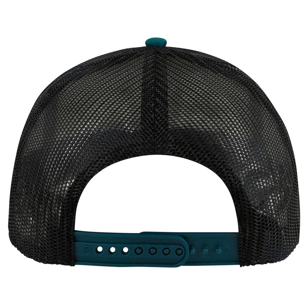 Philadelphia Eagles 47 brand '47 Stack Line Hitch Trucker Adjustable Hat