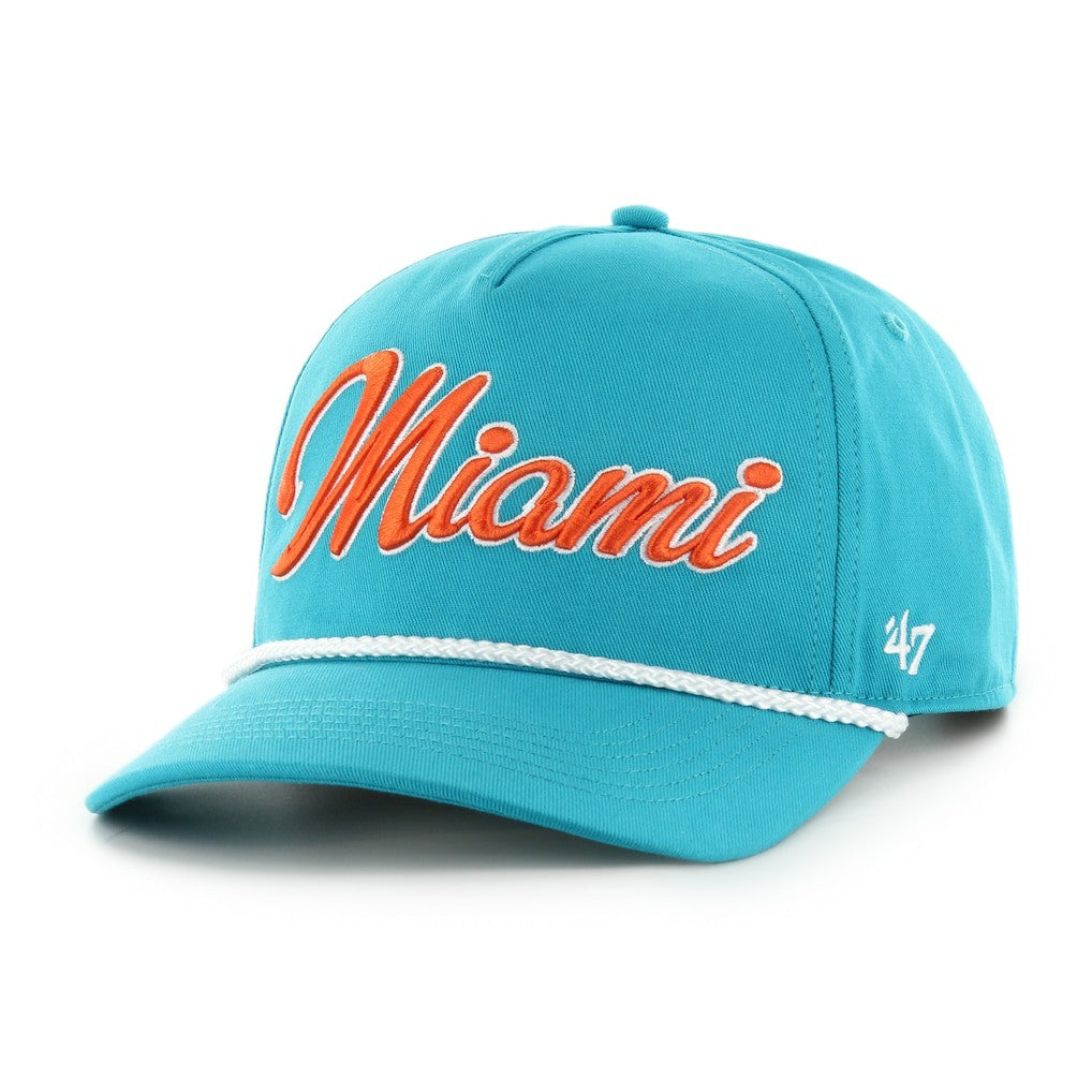 Miami Dolphins 47 brand '47 Overhand Hitch Adjustable Hat