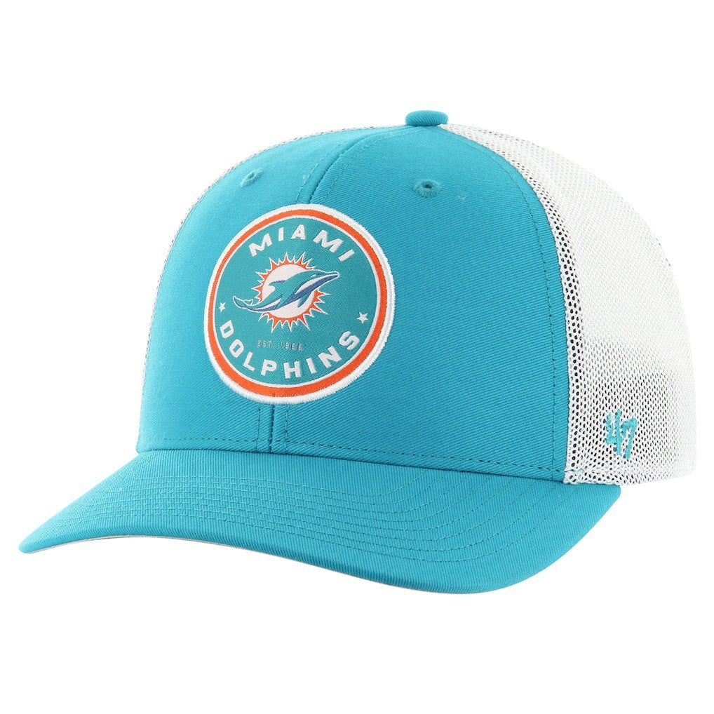 Miami Dolphins 47 brand '47 Disclose Trophy Stretch Fit Hat