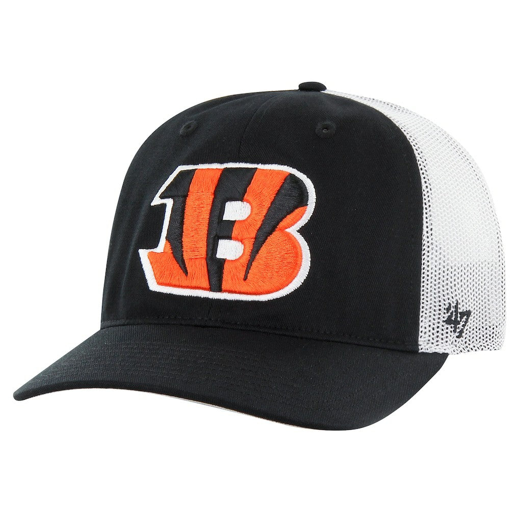 Cincinnati Bengals 47 brand '47 Team Unstructured Trucker Adjustable Hat