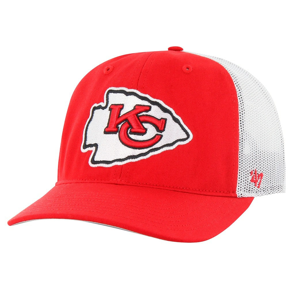 Kansas City Chiefs 47 brand '47 Team Unstructured Trucker Adjustable Hat