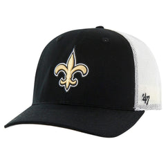 New Orleans Saints 47 brand '47 Team Unstructured Trucker Adjustable Hat