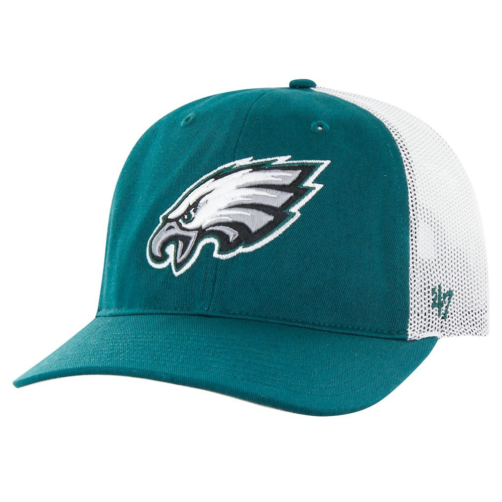 Philadelphia Eagles 47 brand '47 Team Unstructured Trucker Adjustable Hat