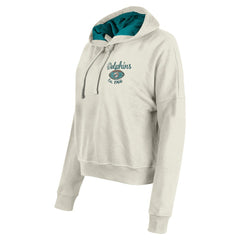 Miami Dolphins New Era Women's 3rd Down Historic Pullover Hoodie
