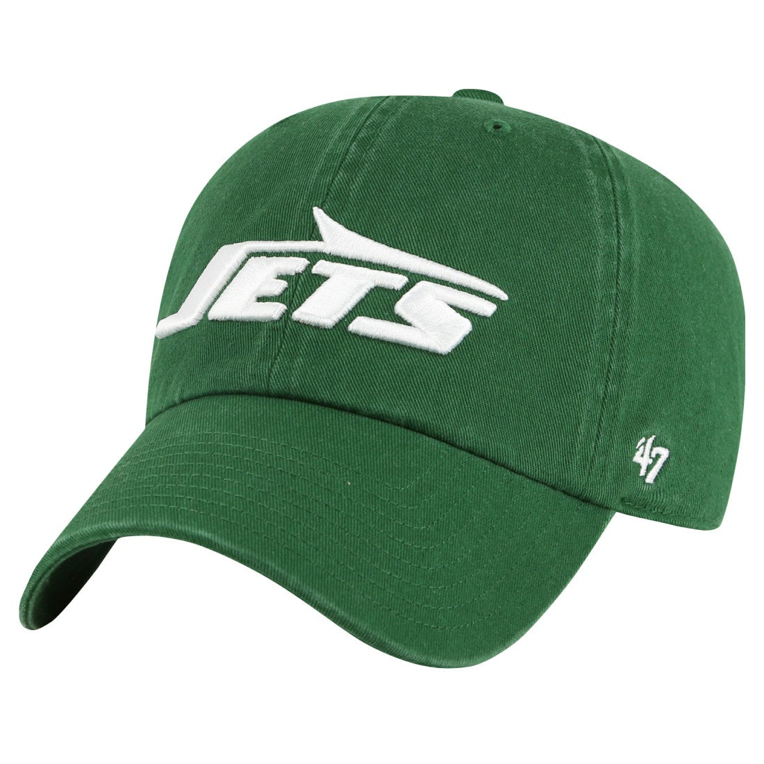 New York Jets 47 brand '47 Clean Up Team Script Adjustable Hat