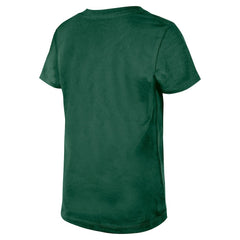 New York Jets New Era Girls Youth Flip Sequin V-Neck T-Shirt