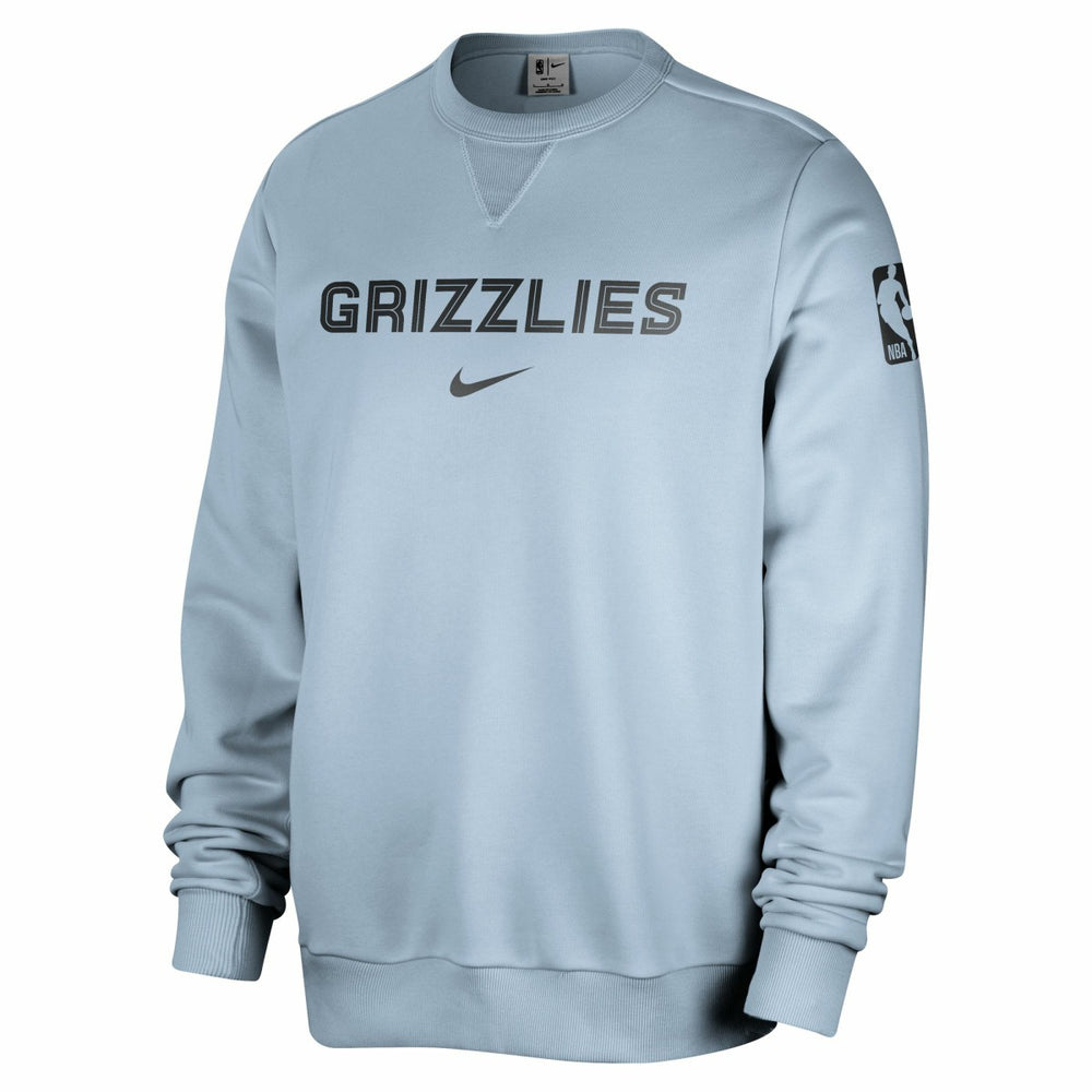 Memphis Grizzlies Courtside Standard Issue Performance Pullover Sweatshirt New