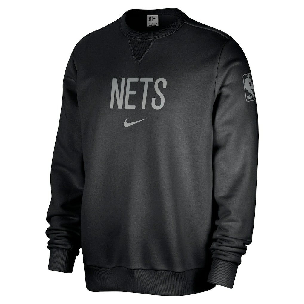 Brooklyn Nets Courtside Standard Issue Performance Pullover Sweatshirt Discount