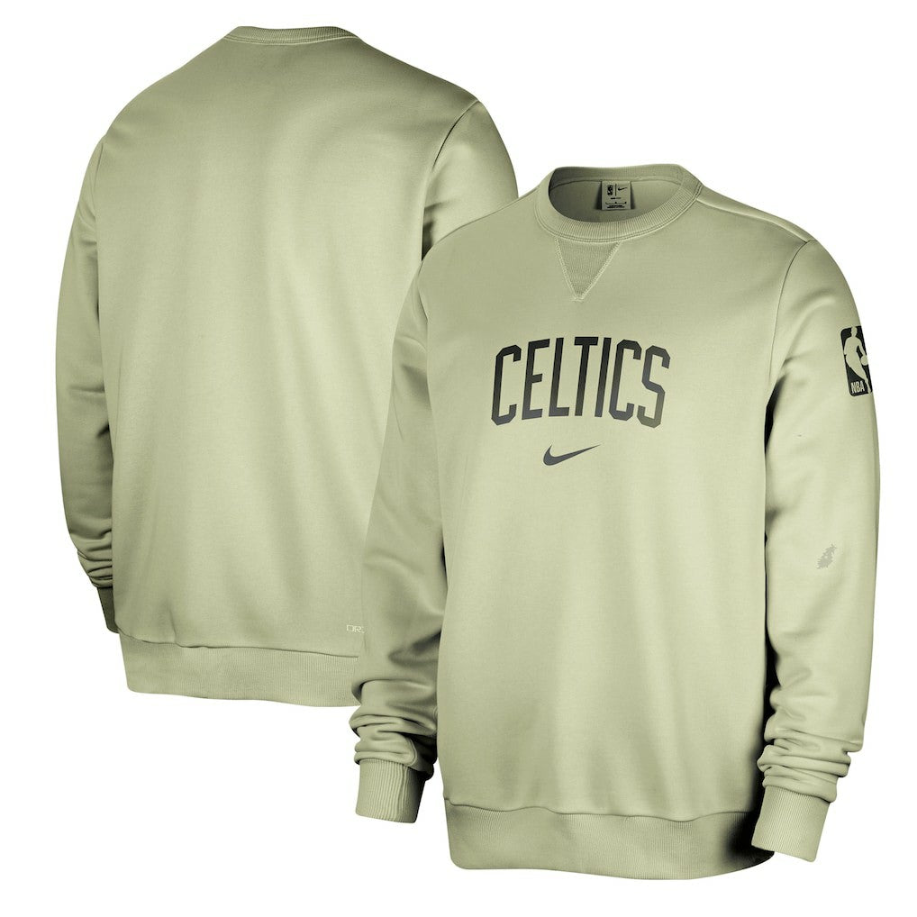 Boston Celtics Courtside Standard Issue Performance Pullover Sweatshirt New