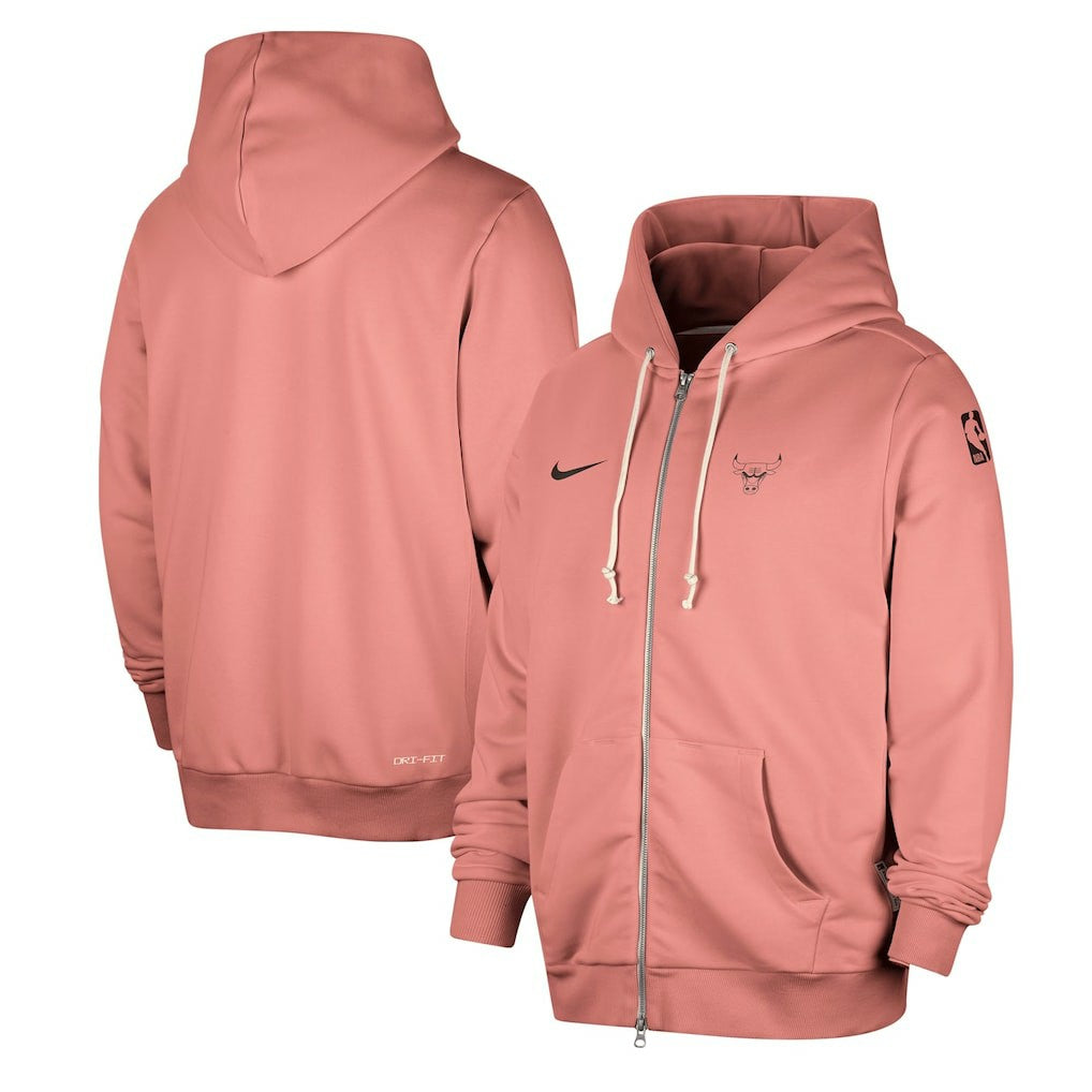 Chicago Bulls Authentic Standard Issue Full-Zip Hoodie Jacket Outlet