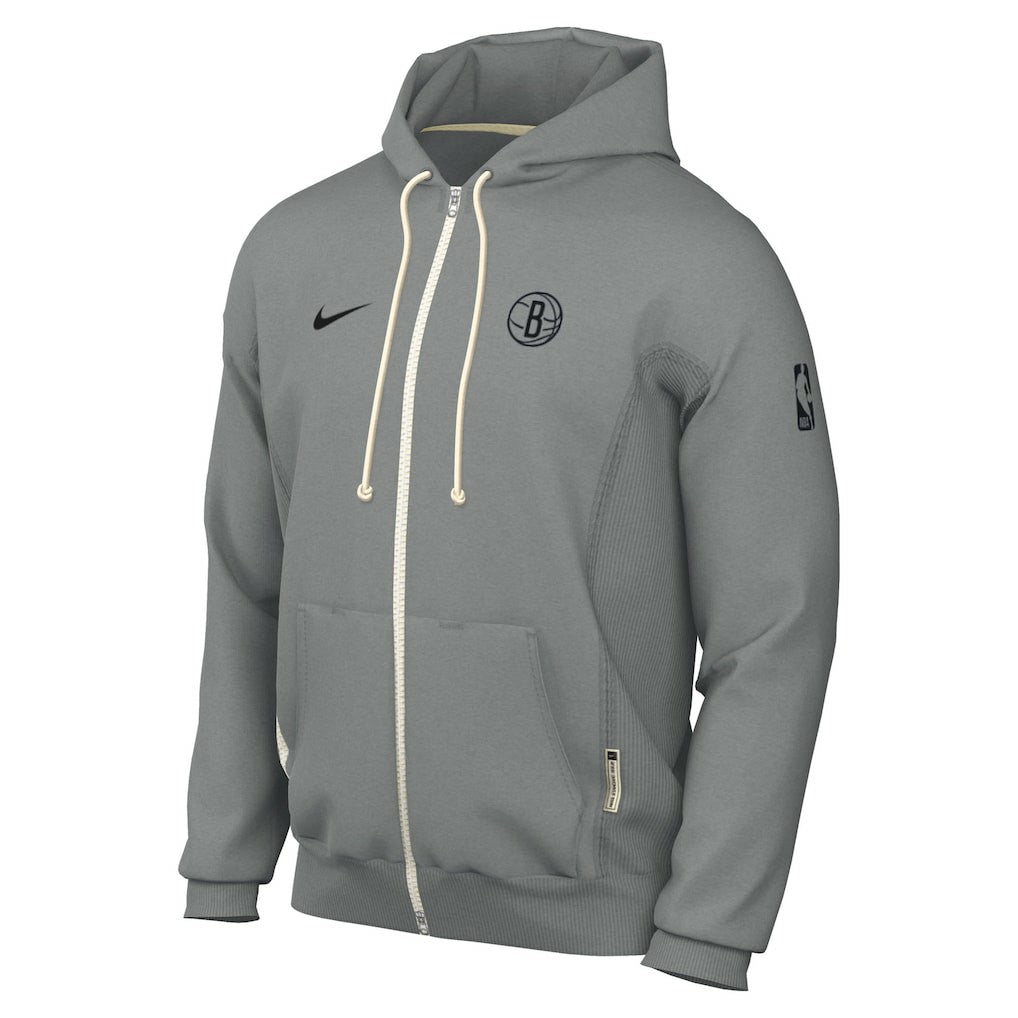 Brooklyn Nets Authentic Standard Issue Full-Zip Hoodie Jacket On Sale