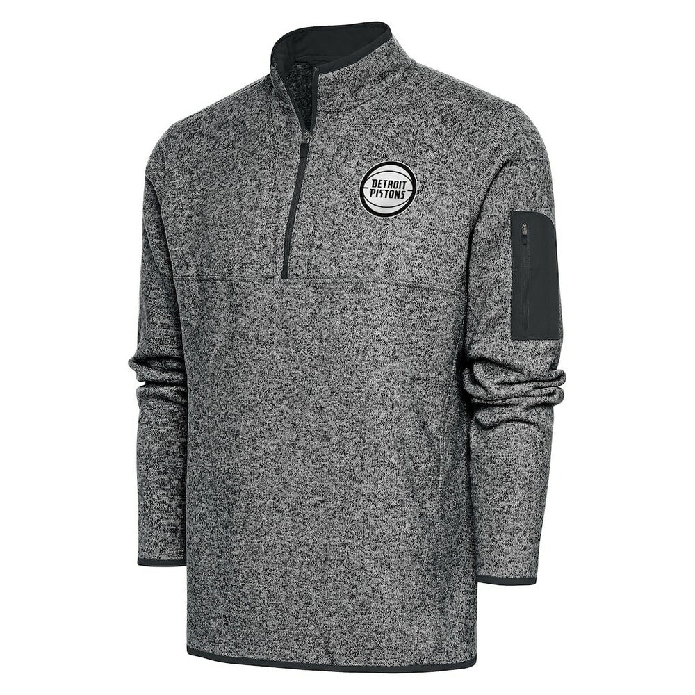 Detroit Pistons Antigua Fortune Big & Tall Quarter-Zip Pullover Jacket sale Online