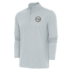 Detroit Pistons Antigua Metallic Logo Hunk Quarter-Zip Pullover sale Online