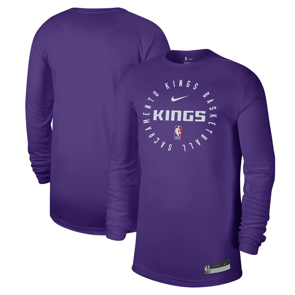 Sacramento Kings 2024/25 Legend On-Court Practice Long Sleeve T-Shirt For Sale