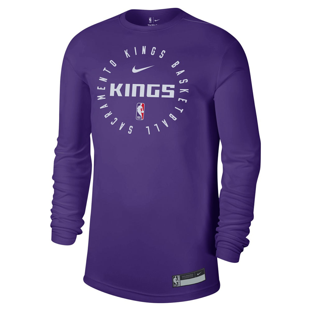 Sacramento Kings 2024/25 Legend On-Court Practice Long Sleeve T-Shirt For Sale
