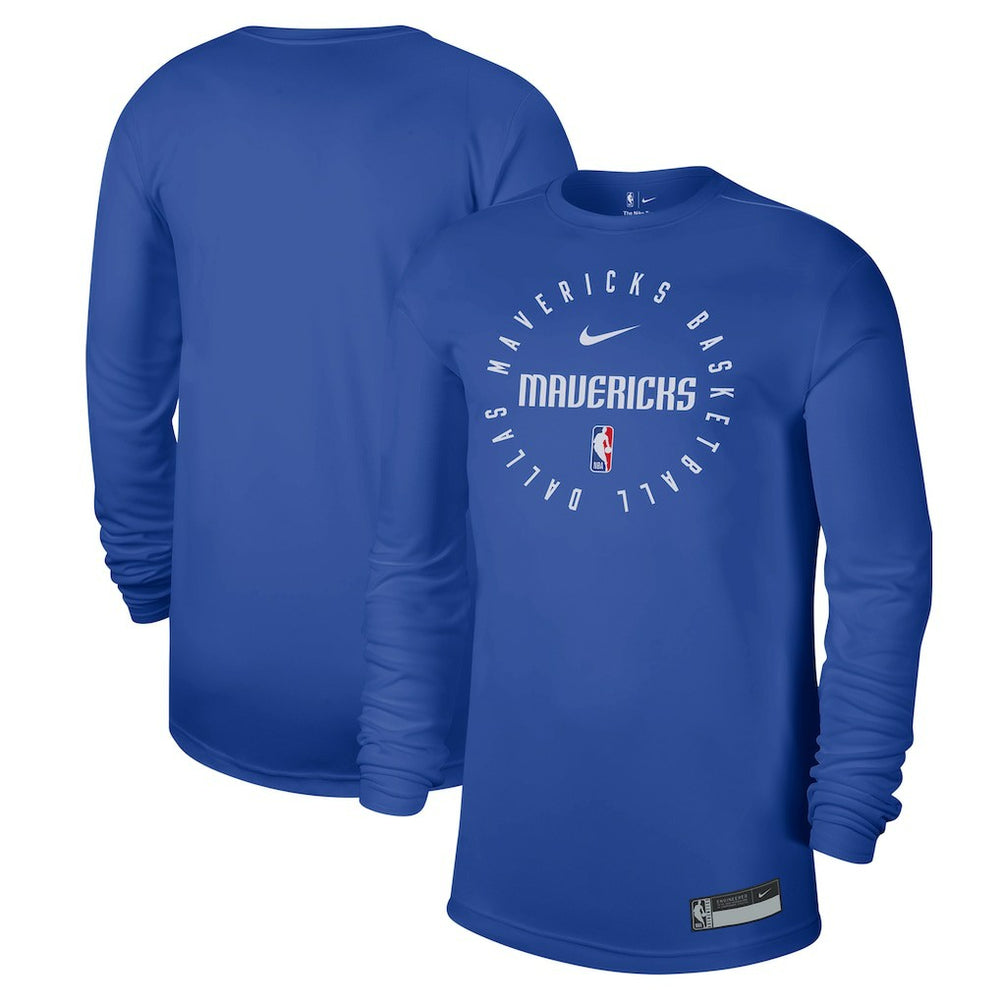 Dallas Mavericks 2024/25 Legend On-Court Practice Long Sleeve T-Shirt sale Online