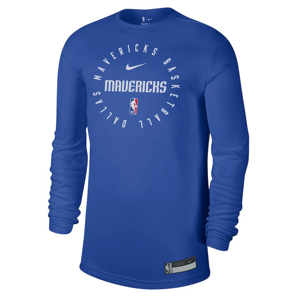 Dallas Mavericks 2024/25 Legend On-Court Practice Long Sleeve T-Shirt sale Online