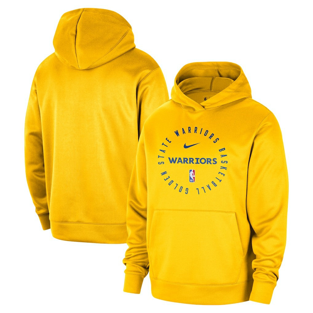 Golden State Warriors 2024/25 Spotlight On-Court Practice Performance Pullover Hoodie sale Discount