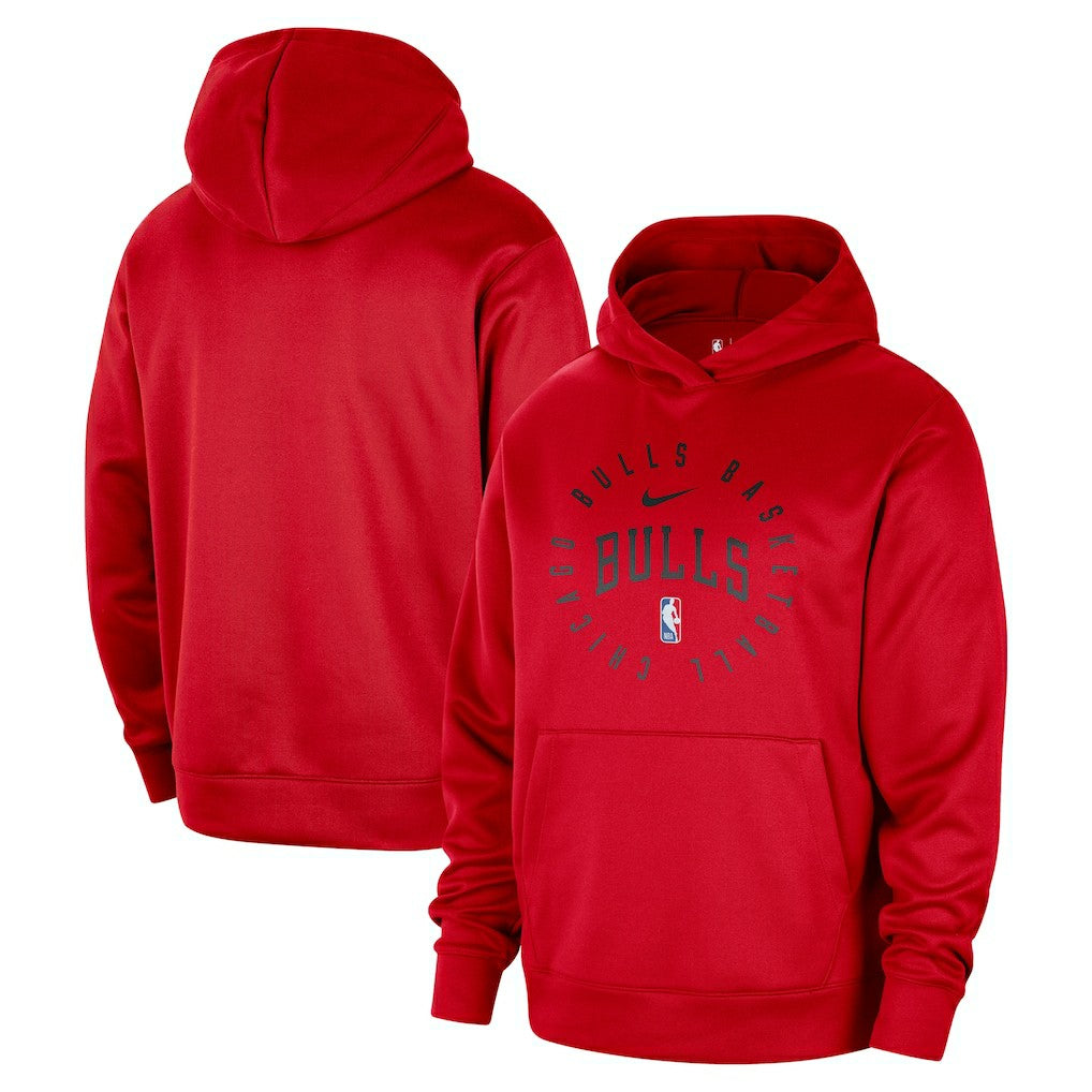 Chicago Bulls 2024/25 Spotlight On-Court Practice Performance Pullover Hoodie On Sale