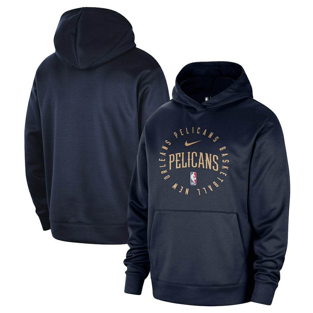 New Orleans Pelicans 2024/25 Spotlight On-Court Practice Performance Pullover Hoodie On Sale