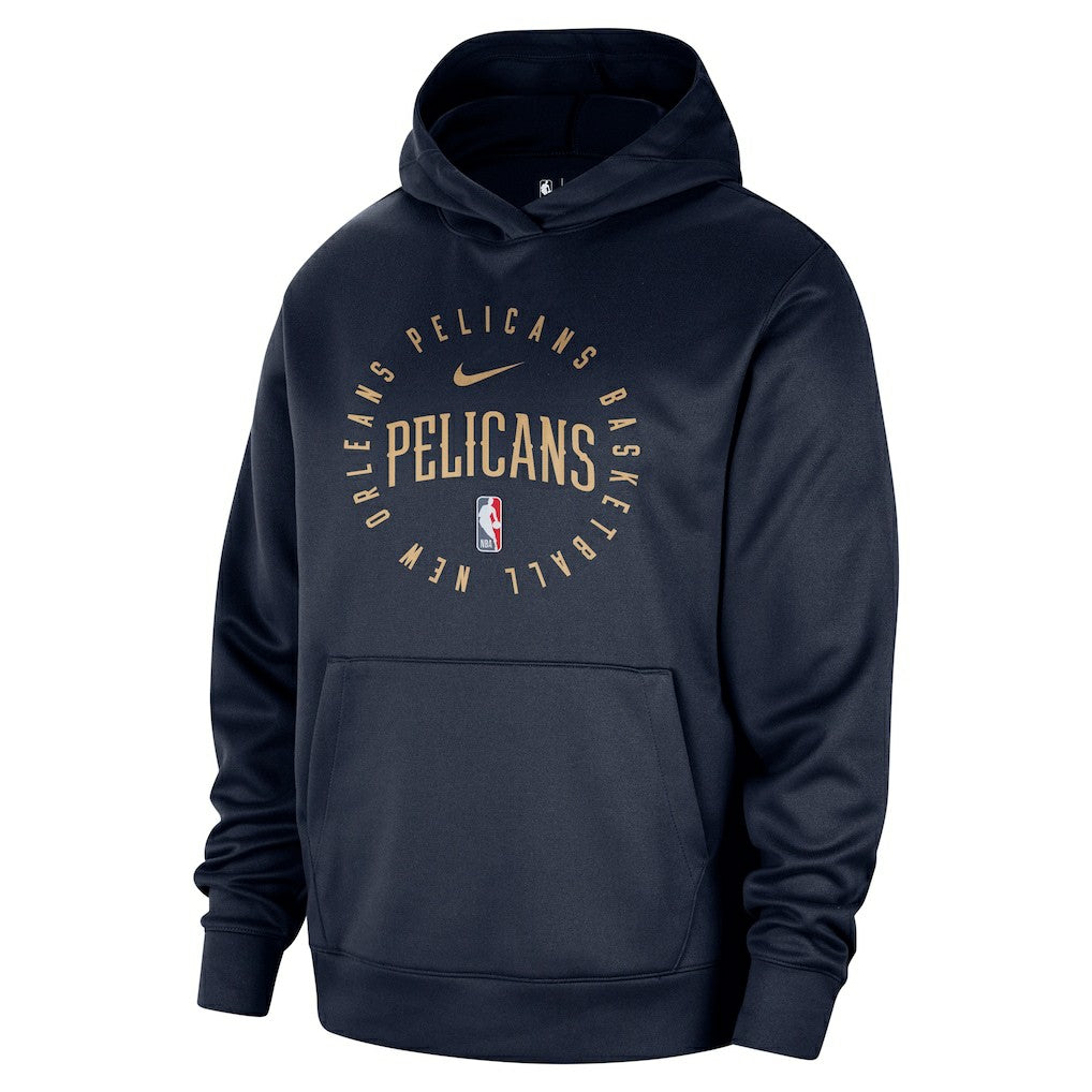 New Orleans Pelicans 2024/25 Spotlight On-Court Practice Performance Pullover Hoodie On Sale